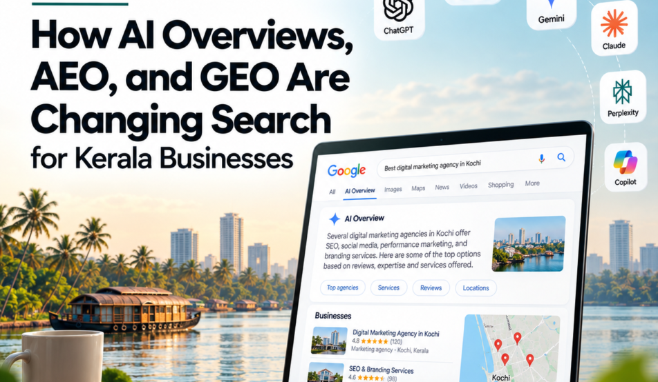SEO in 2026: AI Overviews, AEO, and GEO for Kerala Businesses